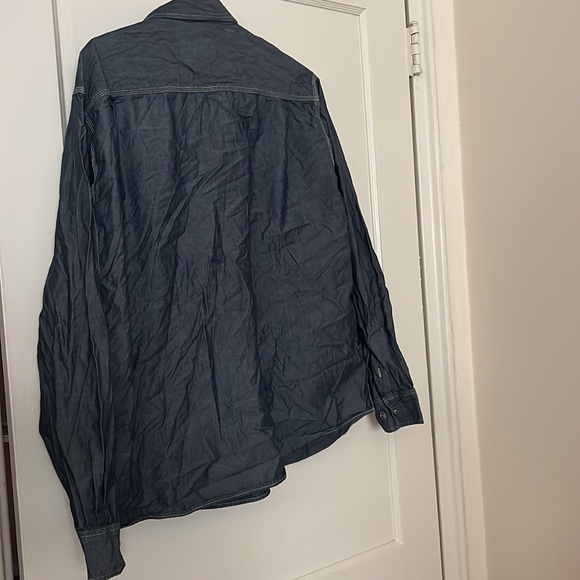 Weatherproof blue button down size: XL - Picture 6 of 8